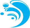 Abstract water splash icon